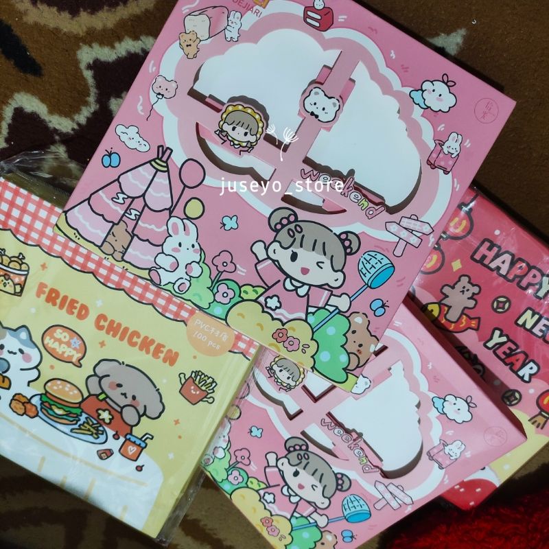 

1 pcs Kerdus box sticker hanya box nya BACA DESKRIPSI YA