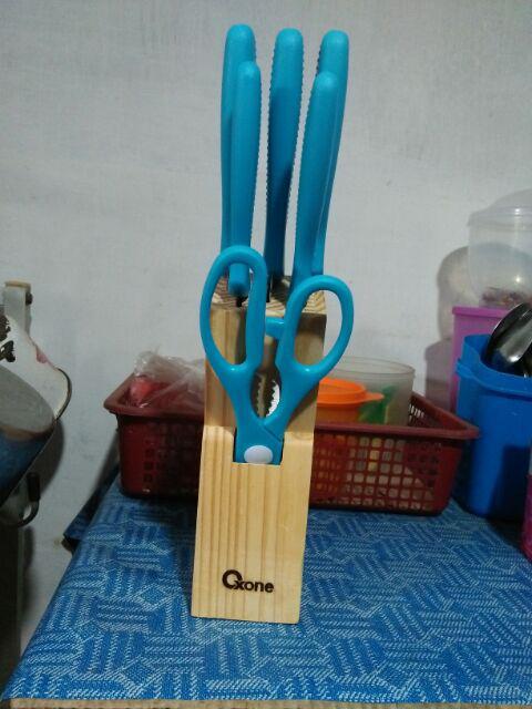 Ox 961 Pisau Dapur Set Warna Oxone Termurah!!! Dan Free Ongkir!!! Hhp