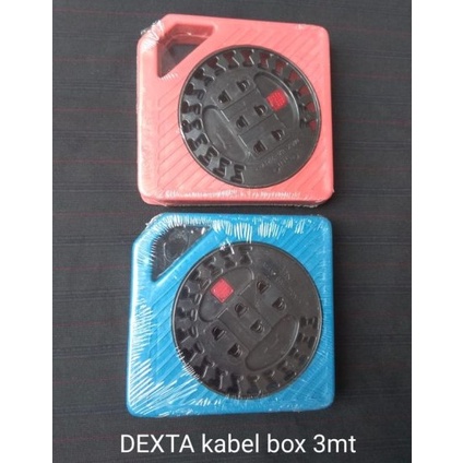 Kabel Box Kotak 3M Warna Kabel Box Roll 3 Meter Kotak + Lampu Dexta