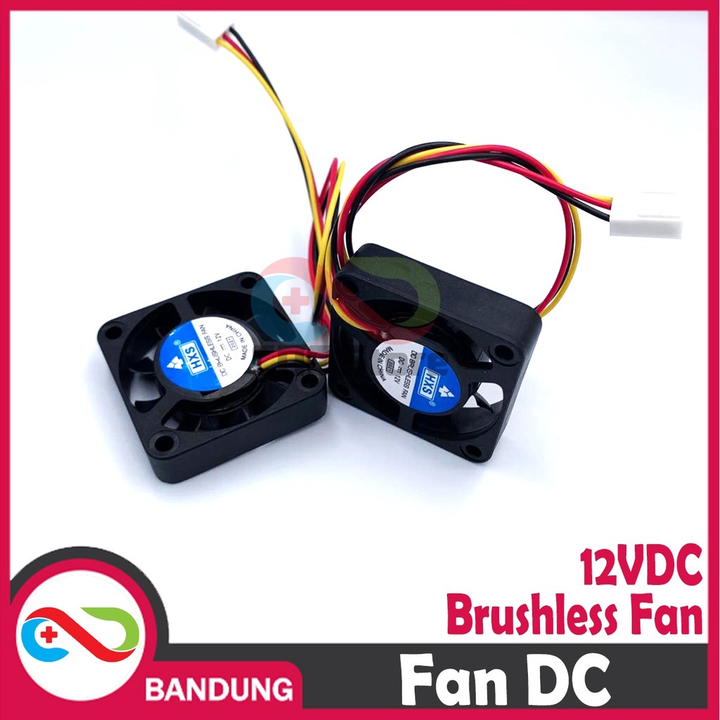 MINI FAN DC BRUSHLESS DC 12V 4x4x1CM