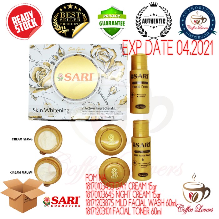

CREAM SARI ORIGINAL GOLD SERIES UNTUK KULIT BERMINYAK
