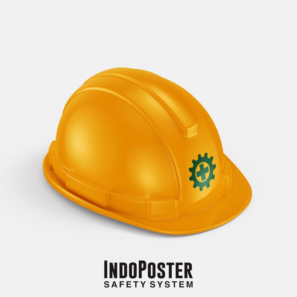 

Stiker Cutting Reflektif Safety Logo K3 Indonesia Standar Untuk Helm Proyek Safety