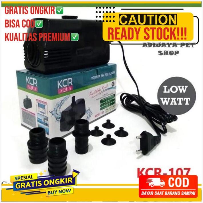 Water Pump Kcr-107 5000 Lh (Pompa Air Aquarium Kolamdan Hidroponik)