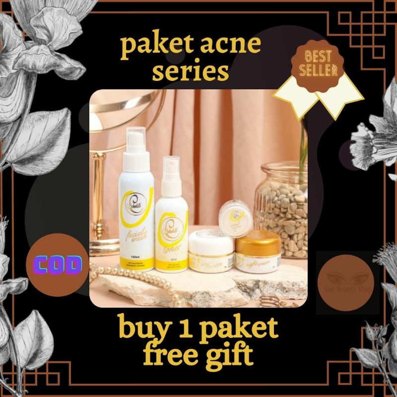 paket skincare glowing bebwhite c bbc acne series formula forte kemasan kemasan baru bpom original