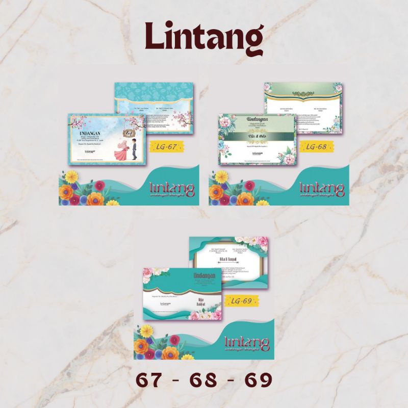 Blangko Undangan Lintang 67, 68, 69