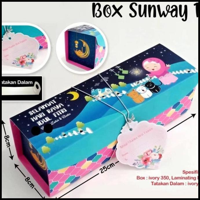 Jual Box Sunway Kardus Box Dus Hampers Kotak Hardbox Lebaran Idul Fitri Shopee Indonesia