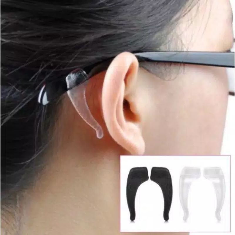 Pengganjal Kacamata / Ear Hook / Pengait Kacamata Anti Slip Silicone