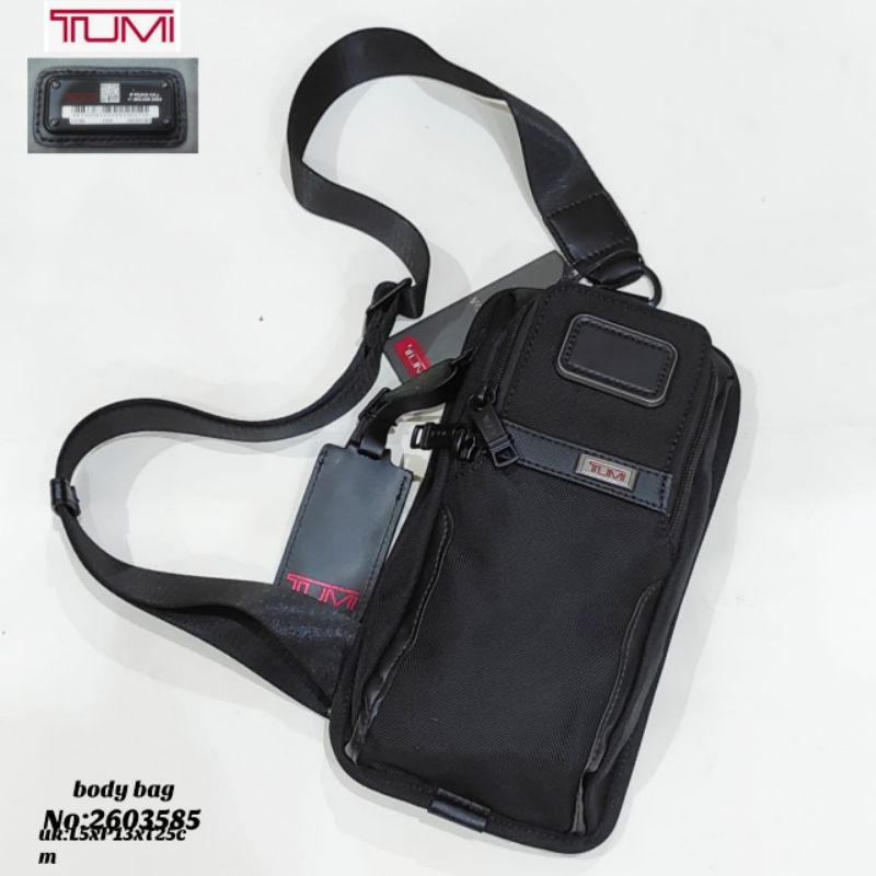 slingbag tumi mirror quality, tas selempang tumi pria