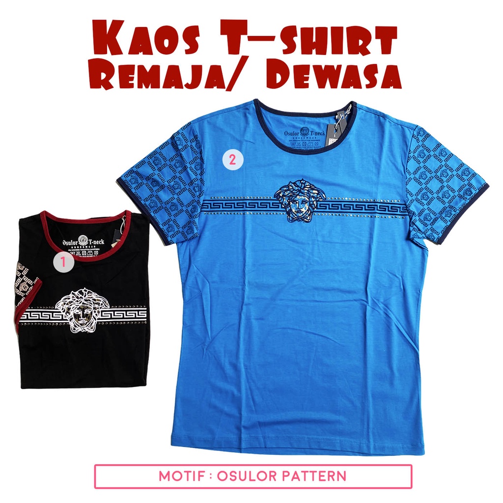 Kaos Osulor T-Shirt Dewasa / Remaja Cowok Laki Laki Pria Premium High Quality Import Nyaman