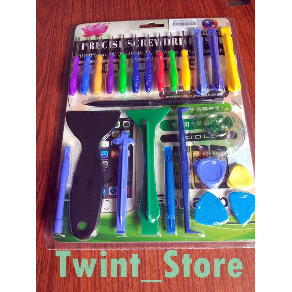 OBENG SET Iphone/Smartphone Isi 25 Pcs [PEMBUKA]