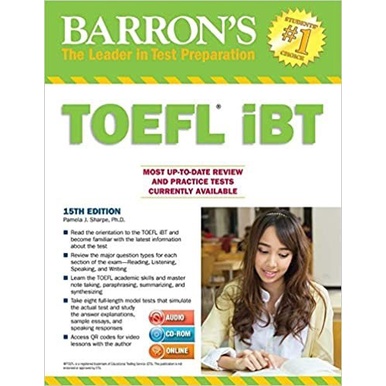 BUKU BARU Barron's TOEFL iBT