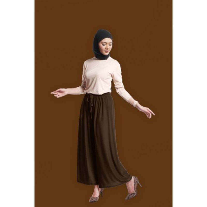Kulot Jumbo DAILY KULOT JUMBO // UMBRELLA KULOT // CELANA PANJANG WANITA S M L XL-JUMBO-3