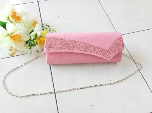 Clutch Pesta C005 Rantai Panjang