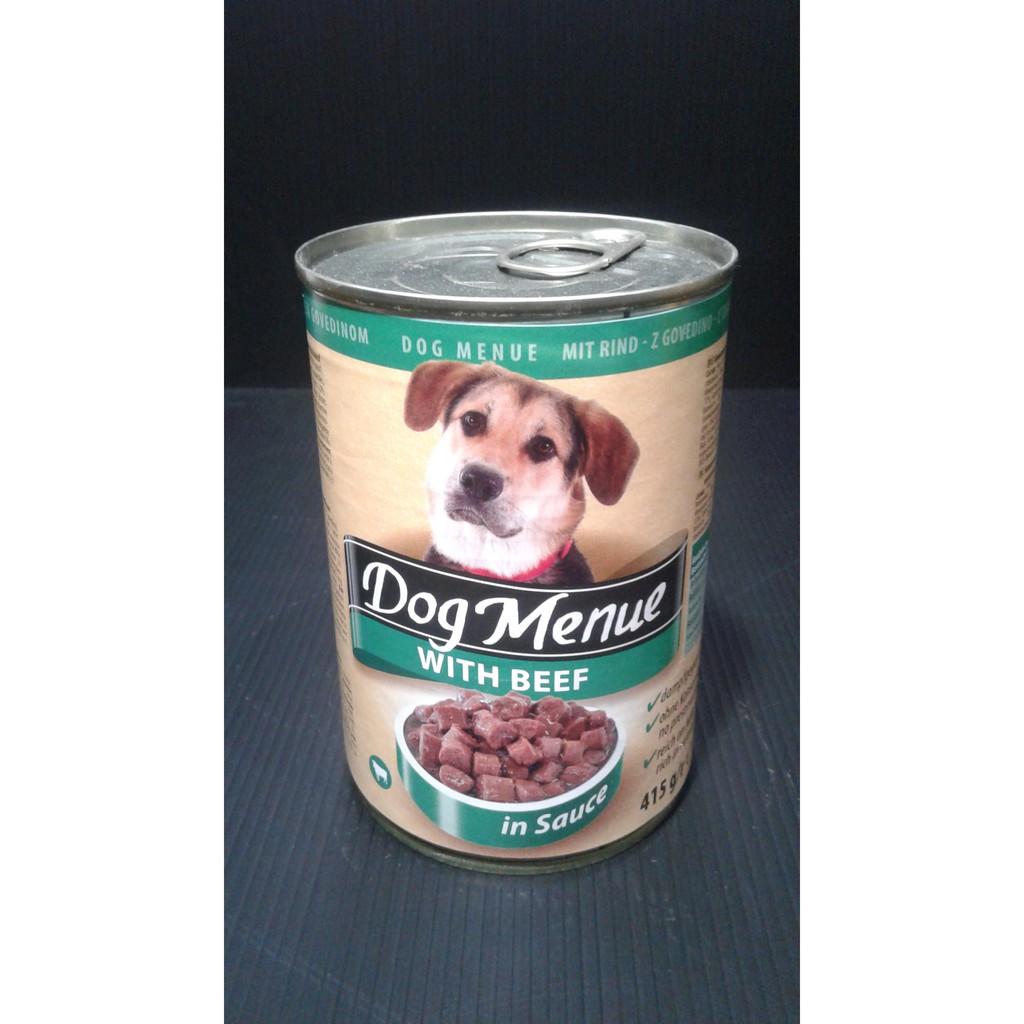 888 Dog menue 415gr beef