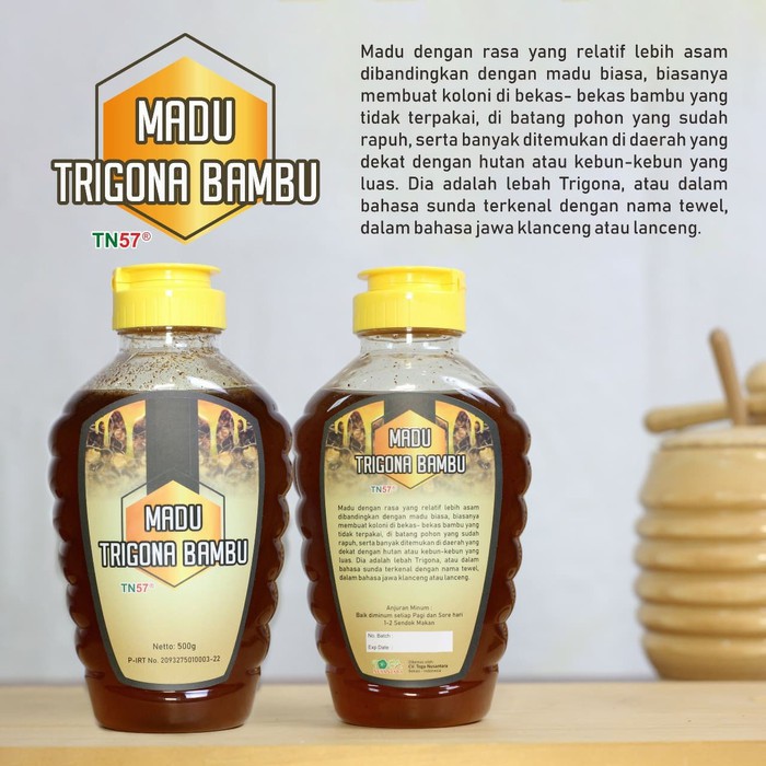 

Madu Trigona Bambu TN 500 Gram - Madu - Herbal - Halal