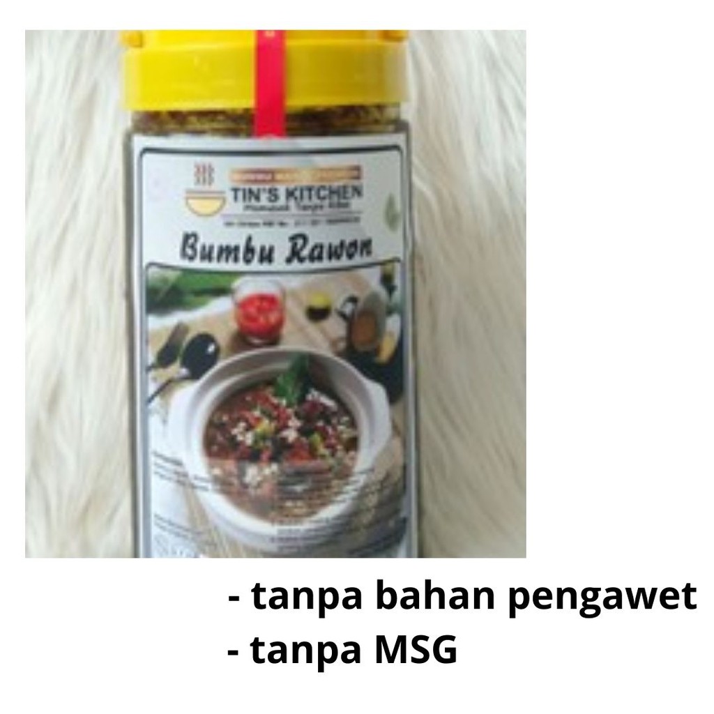 

Bumbu rawon daging sapi instan siap pakai / Bumbu jadi soto rawon instan / Bumbu masak instan rawon