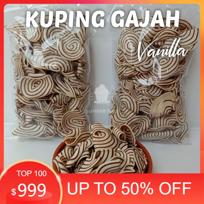 

Makanan Ringan Snack KUPING GAJAH/KERIPIK KUE KUPING GAJAH TERLARIS RASA VANILA 500 GR Terima kasih,,,