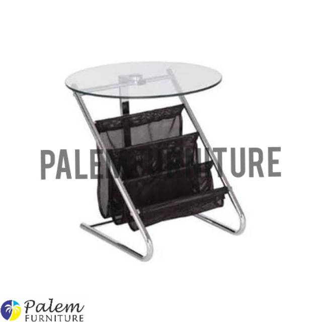 MEJA SUDUT KACA AVEDA || GALAXY ST