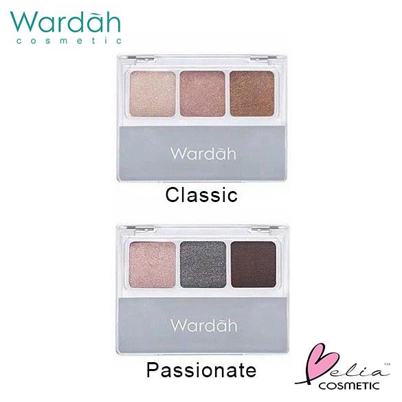VINLA Wardah Eyeshadow Series | Classic Nude Colors Eye Shadow | Passionate | A - M Series 3.3g