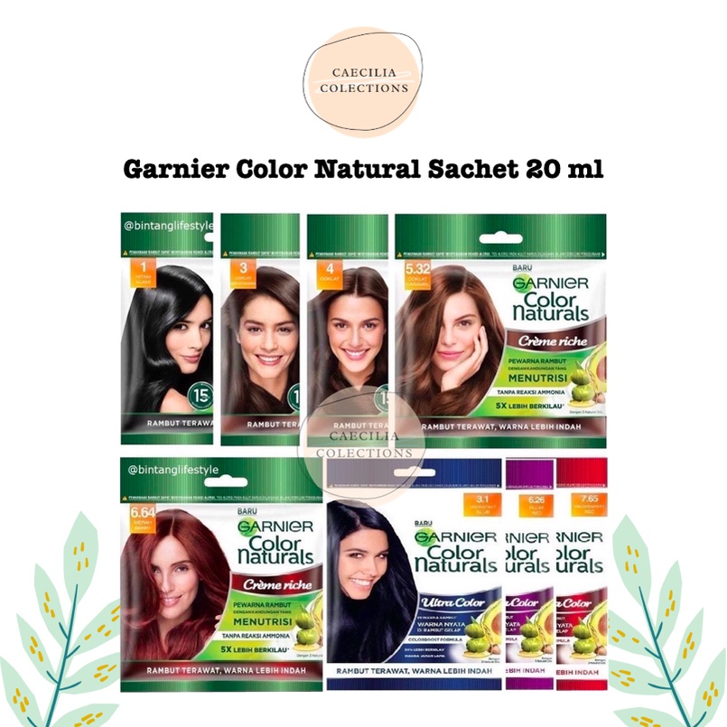 CC - Garnier Color Natural sachet 20 ml I semir rambut