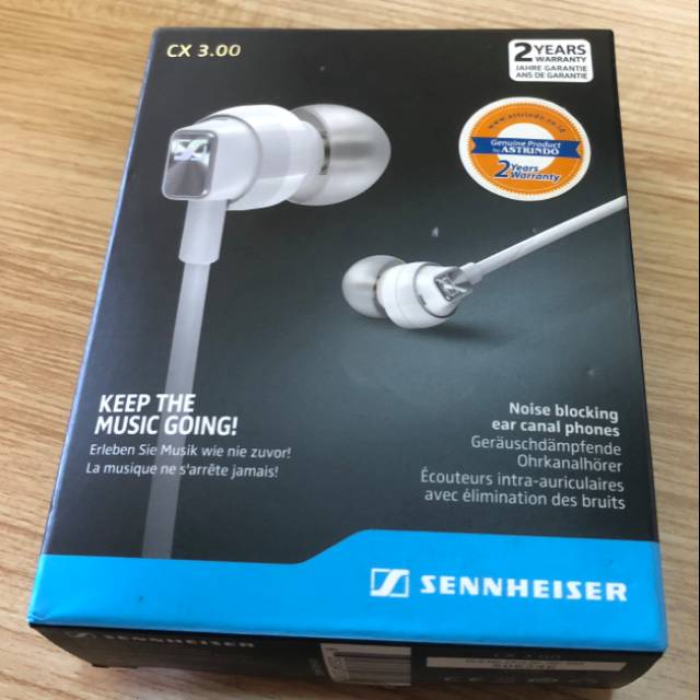 Sennheiser CX 3.00 earphone/headset second murah