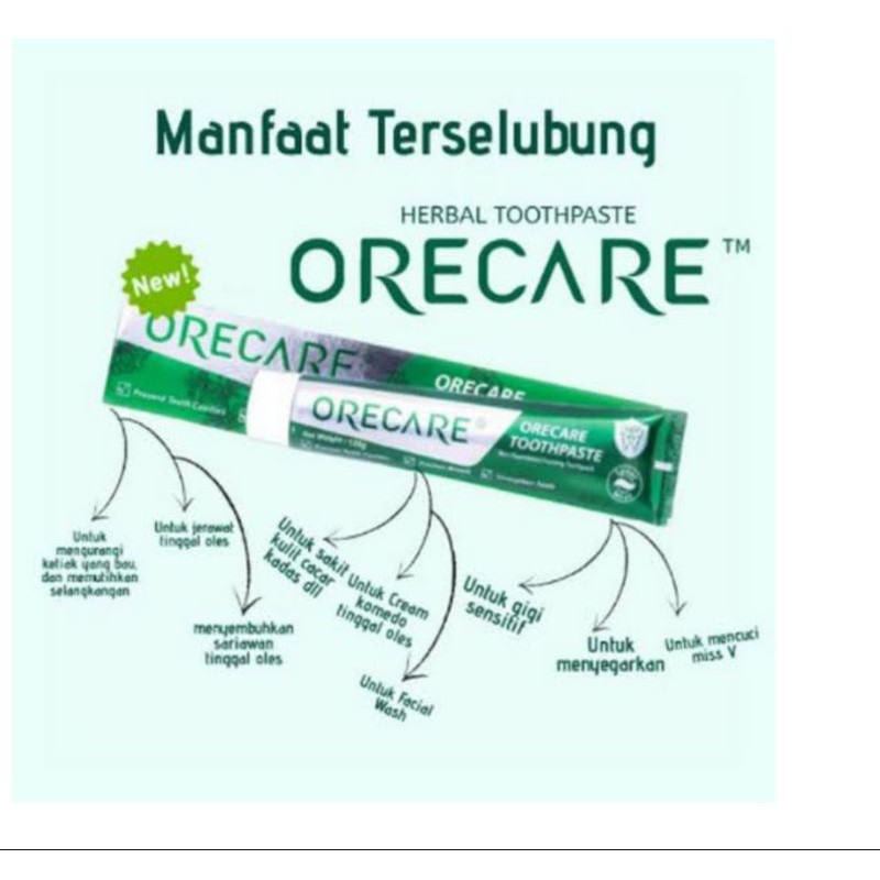 Orecare Herbal Toothpaste  TIENS 135gr