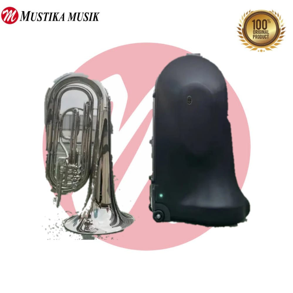 Marching Tuba Lincoln 4/4 Nickel LMT 030