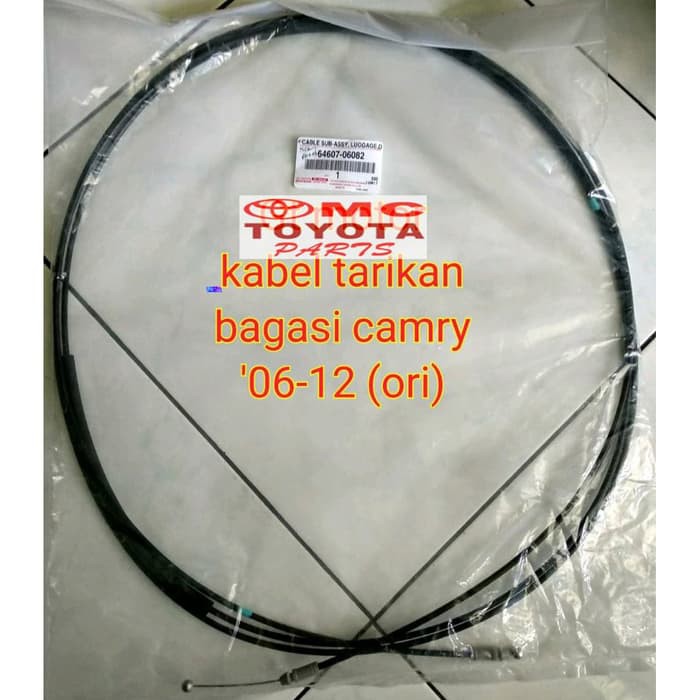 Kabel Tarikan Pembuka Tutup Bagasi Belakang Camry Hybrid 64607-06082