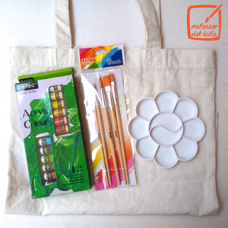 

Paket Melukis Tote Bag