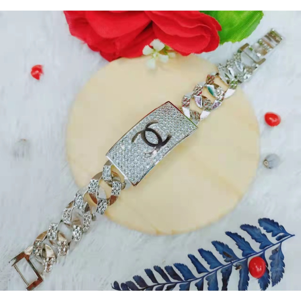 Gelang Xuping  CC Permata lapis Emas Perhiasan 1202