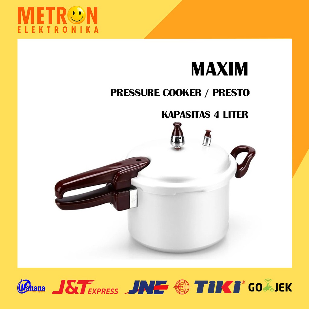 MAXIM PANCI PRESTO COOKER 4 LITER 20 CM / PRESSURE COOKER / MAXIM4LT