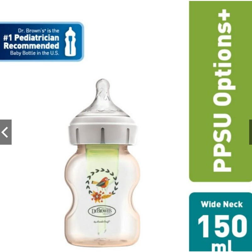 Dr. Brown's Options+ Anti-colic Bottle Wide Neck 150ml PPSU