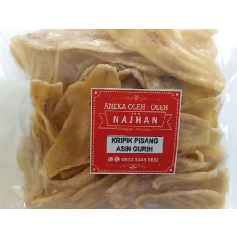 

Keripik Pisang Asin Gurih