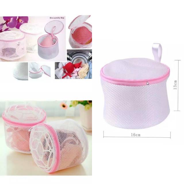 Fisya_olshop Bra laundry Bag warna putih