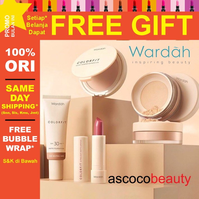 Wardah Colorfit Last All Day Lip Paint [01-12] ✰ ascocobeauty ✰