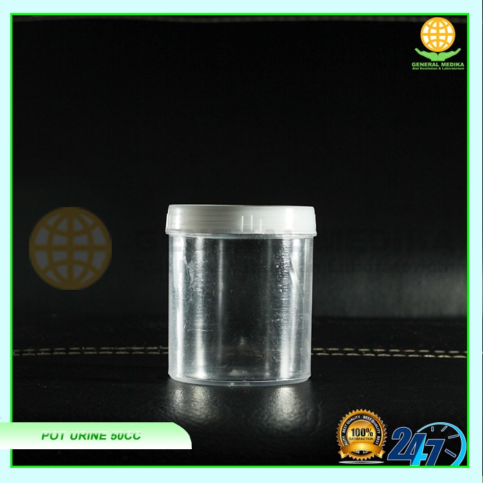 Pot Urine 50 cc / Cup Slime / Plastik / Pot Salep Dahak 50 ml 50cc