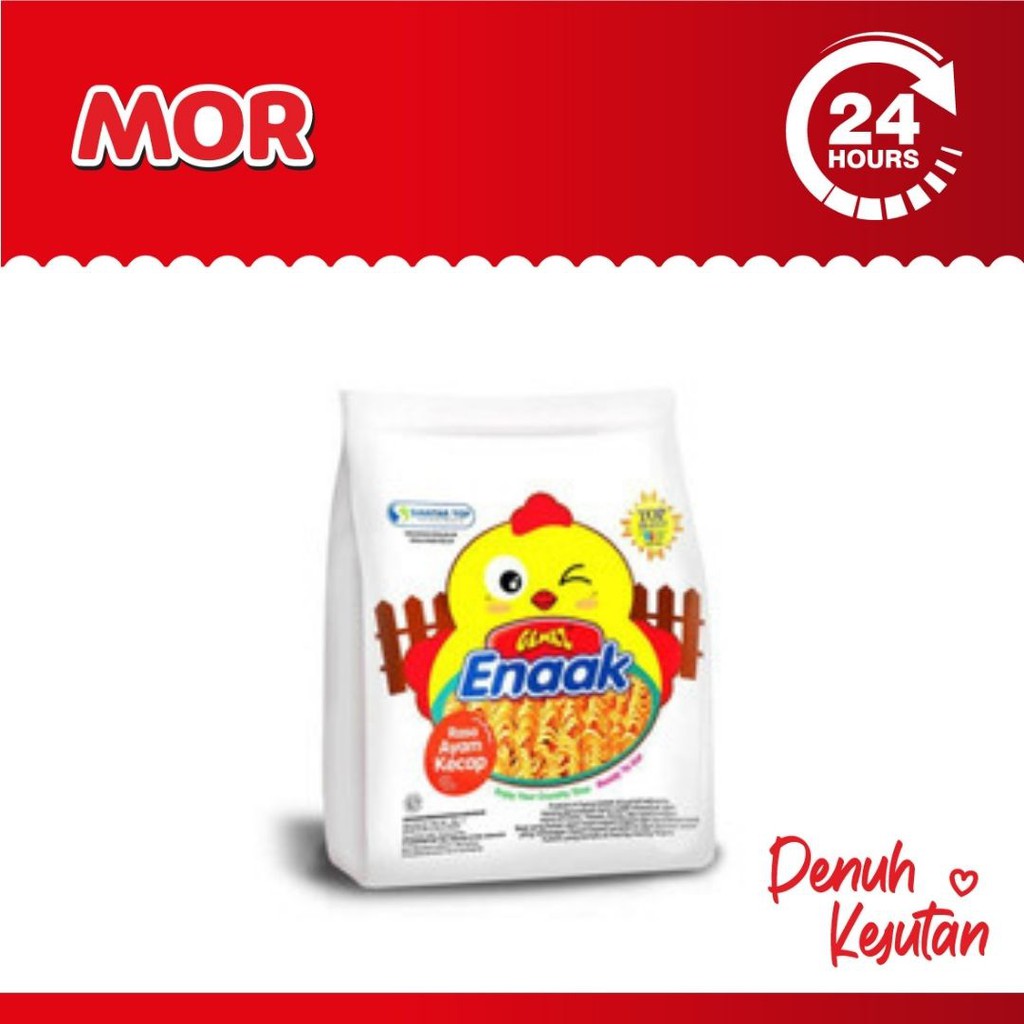 

GEMEZ ENAAK Ayam Kecap Snack Mie 3 x 30 gr