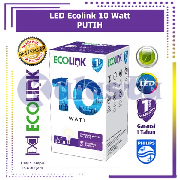 Promo Lampu Ecolink 6w / 8w / 10w / 12w (Harga Grosir)