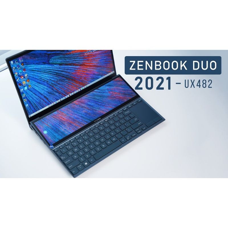 Asus Zenbook Duo UX482EG Intel Core i5 Gen 11 8GB RAM 512GB SSD IRIS XE