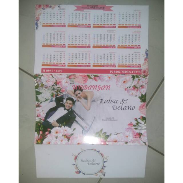

Undangan nikah kalender FJ 05