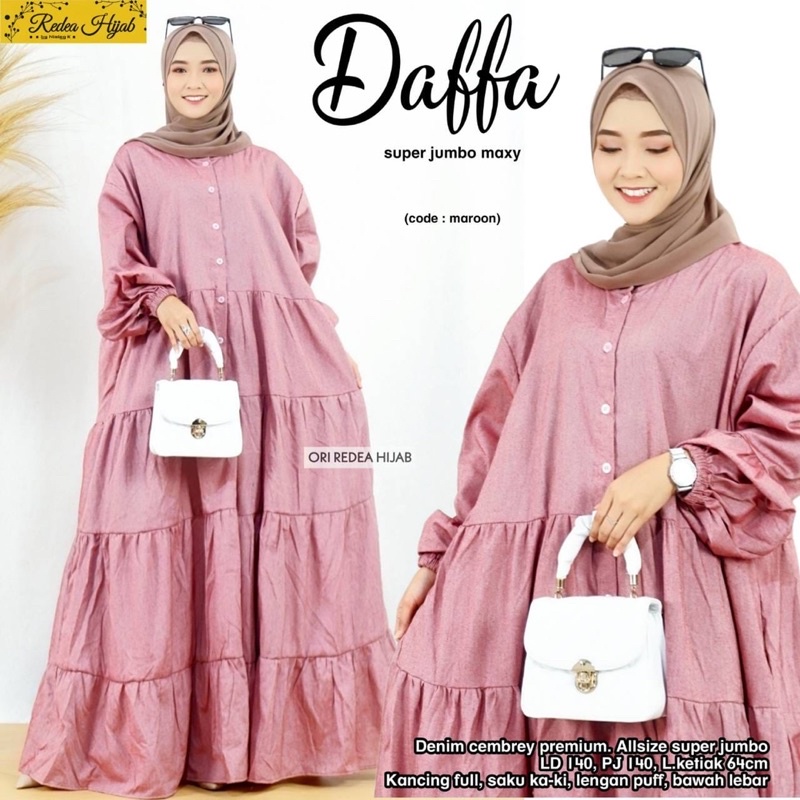 √Bisa COD√Dress motif dress  terbaru dress kekinian jumbo LD 140 // dress polos jumbo ld 140