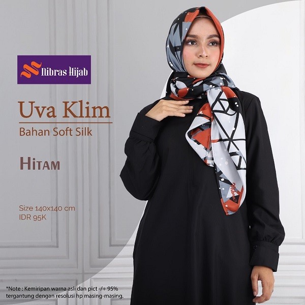 NIBRAS HIJAB SEGIEMPAT UVA HIJAB NIBRAS