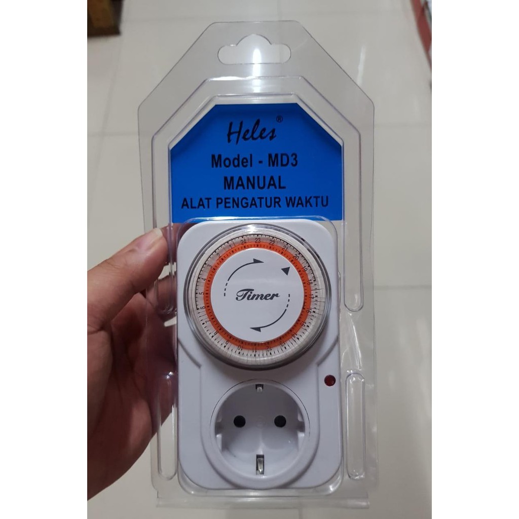 TImer Heles Digital ED1 (24jam) dan Analog MD3 (24jam)