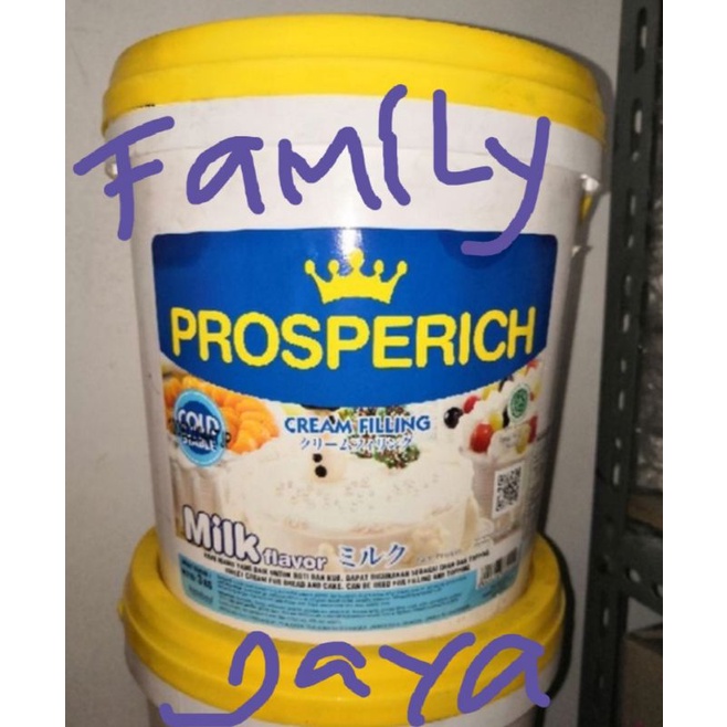 

Prosperich Butter cream milk filling 3kg