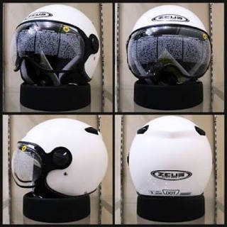 Zeus 210 white - helm retro import
