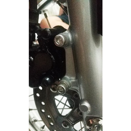 baut L stainless kaliper bottom Ninja R & Rr