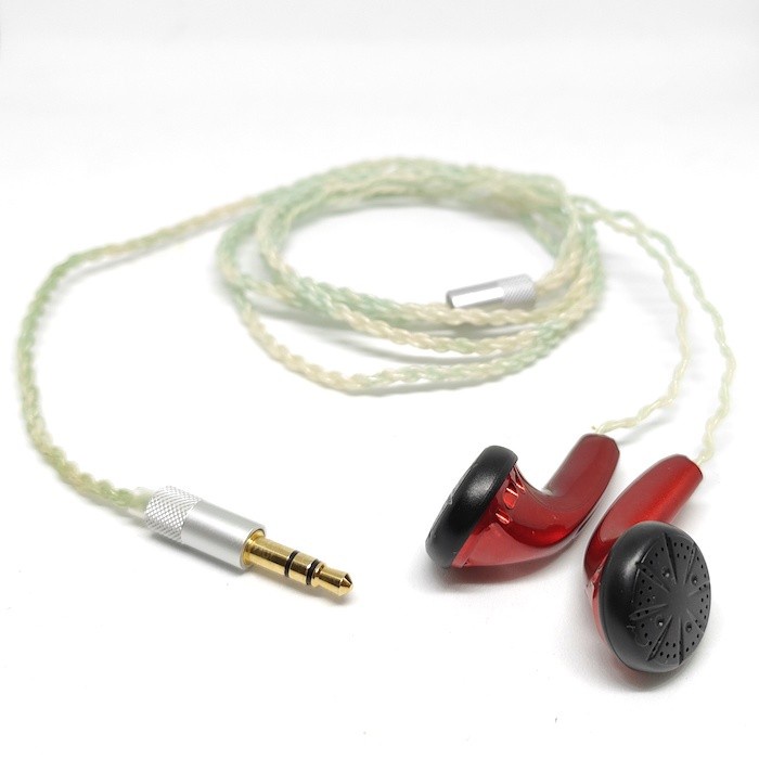 Earphone Clear Stock Earbud Silver Plated Cable HiFi Sound Quality