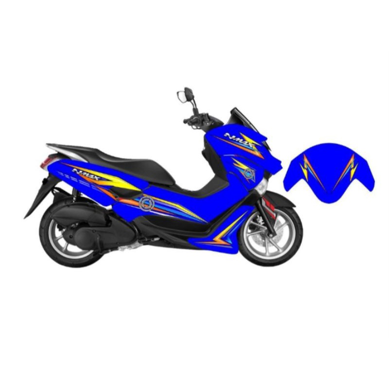 decal stiker variasi motor Yamaha nmax lama full body