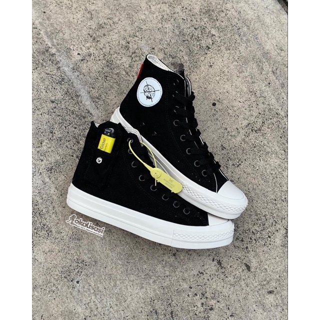 NOBRANDS CARGO BLACK WHITE HIGH