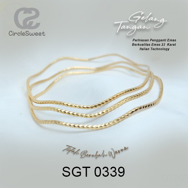 Gelang keroncong dewasa isi 3 eka swasa SGT0339